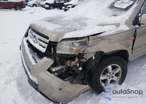 2006 Honda Pilot Ex-L z USA, uszkodzony, nr VIN 5FNYF18546B004053